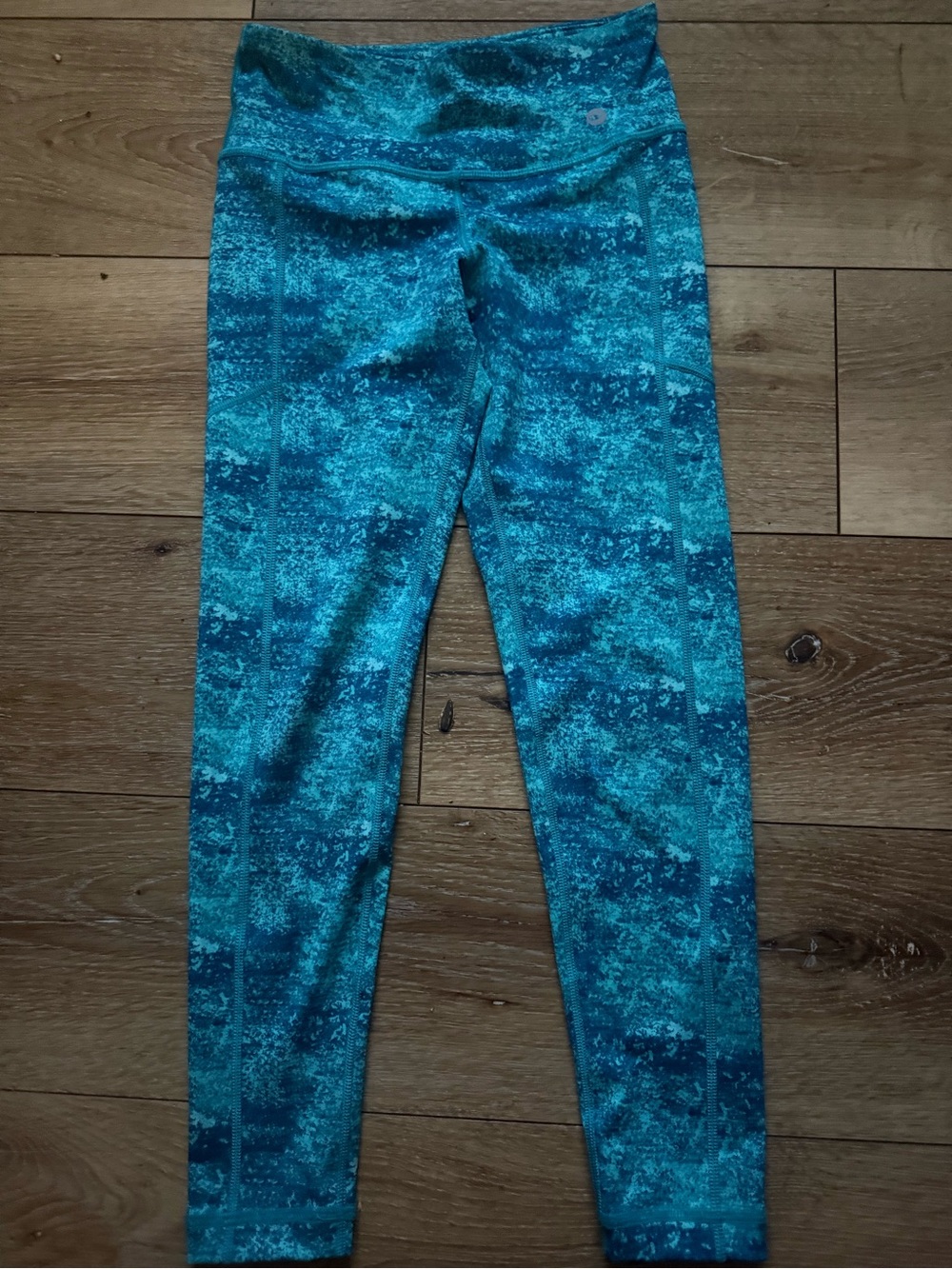 VINEYARD VINES leggings pants women's size  XXS teal athletic pull on